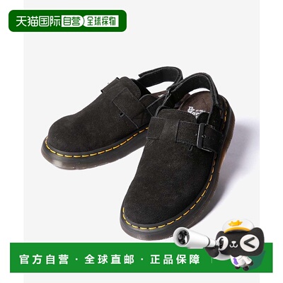 日本直邮Dr. Martens 31563001 凉鞋 JORGE II 露跟女鞋穆勒鞋绒