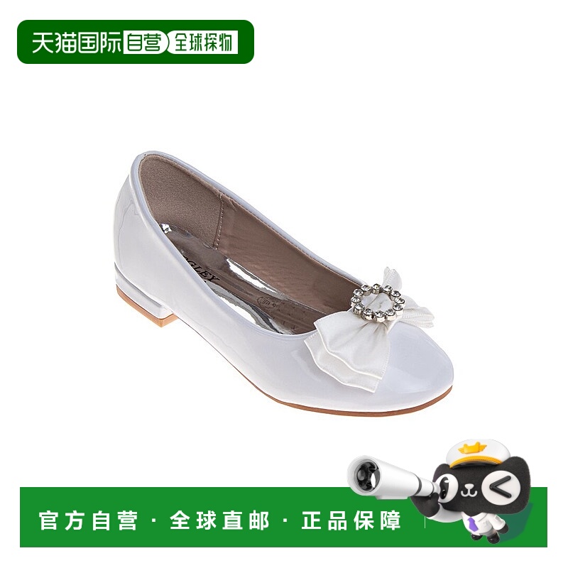 自营 Badgley Mischka Ballerina Flat - white 美国奥莱直发