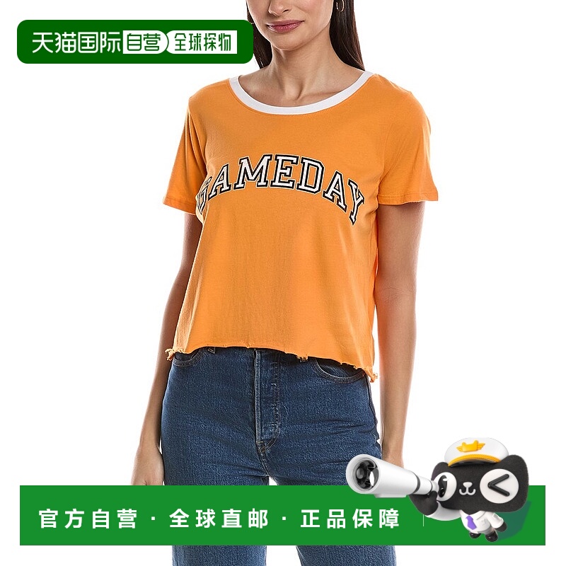 自营Prince Peter Gameday Tennessee Oversized Crop T-Shirt -