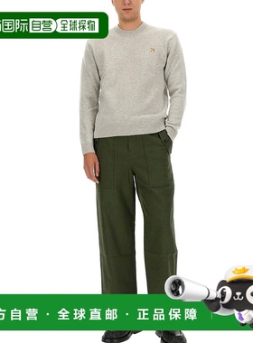 香港直邮MAISON KITSUNÉ 男士针织毛衣 LM00813KT1006LIGHTGREY