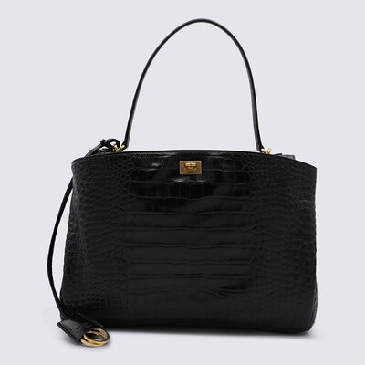 BALENCIAGA 女士斜挎包 7897722AA5L1000 AW2025 黑色