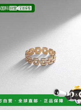 日潮跑腿COCOSHNIK K10皮带链图案戒指 405-66191