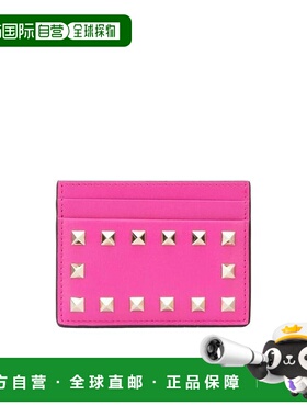 香港直邮Valentino Rockstud 细节卡包 QW1P0486BOL真皮华伦天奴