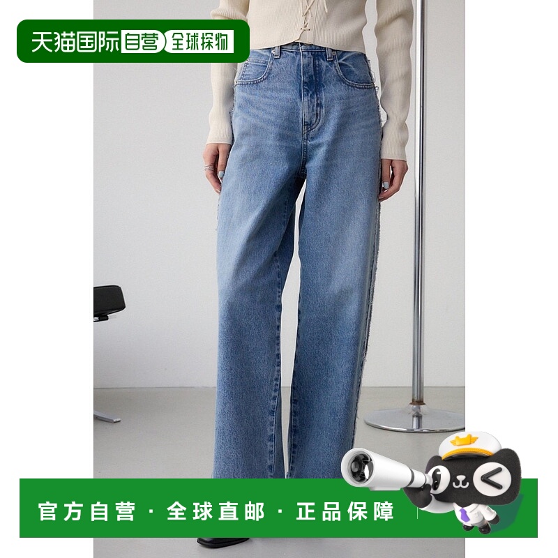 日本直邮MOUSSY AZUL DENIM牛仔裤直筒裤