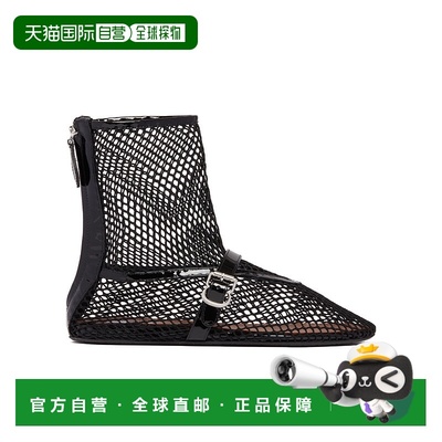 香港直邮Alaia Fishnet High  镂空平底鞋女鞋 AA3A052TK007