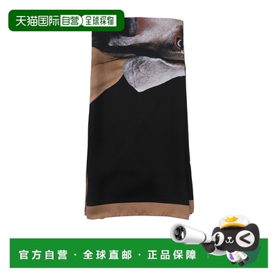 1h可退 香港直邮MAX MARA 女士围巾 4546154106006 AW2024 黑色