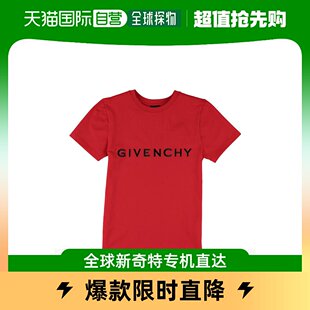 Givenchy 男童印花短袖 纪梵希 香港直邮潮奢 T恤童装