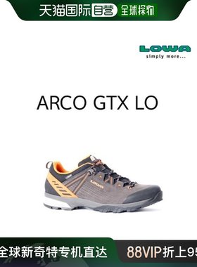 韩国直邮LOWA 登山鞋/徒步鞋 [ARCO] GTX LO (花纹/橙色)