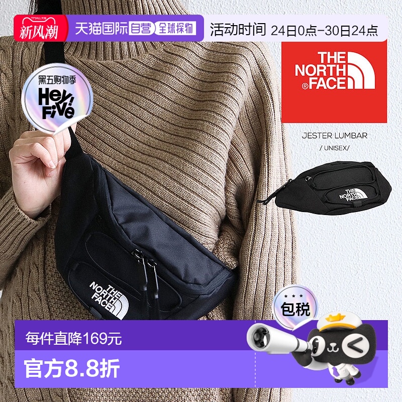 日本直邮THE NORTH FACE北面男士腰包ESTER LUMBAR NF0A52