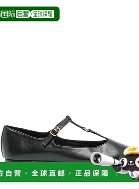 香港直邮CHLOÉ 女士休闲鞋 C24A02NNP001 CO 黑色 圆头平底芭蕾舞