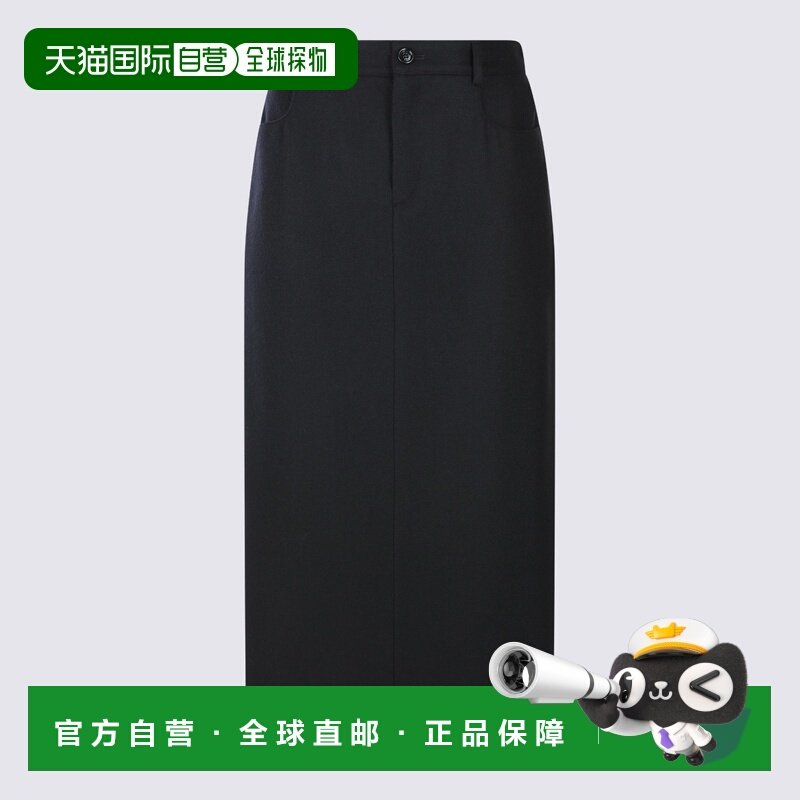 香港直邮CELINE 女士半身裙 RJ0590Q3838NO AW2025 黑色