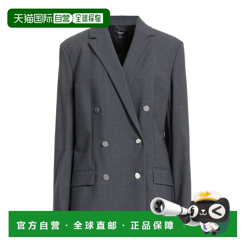 香港直邮THEORY 希尔瑞 女士 西装外套 grey灰色 舒适时尚