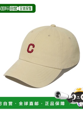 韩国直邮COVERNAT 男士帽子CO2407CA03BE SMALL C LOGO 3D EMBROI