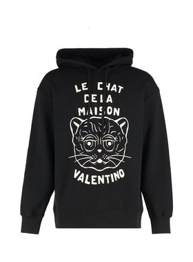 VALENTINO 男士卫衣 VMF28NB339RA AW2025 黑色 长袖卫衣