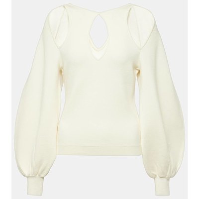 潮奢 Chloe 蔻依 女士 剪口毛衣 000767