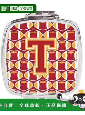 自营 Carolines Treasures CJ1070-TSCM 字母 T 足球红衣主正品