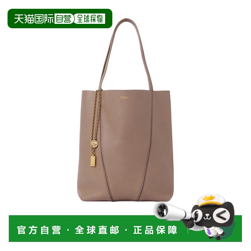 1h可退 香港直邮CHLOÉ 女士手提包 C25SS811N84527 AW2025 棕色 C