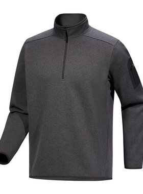 加拿大直邮始祖鸟Covert 1/2拉链抓绒柔软透气保暖针织衫