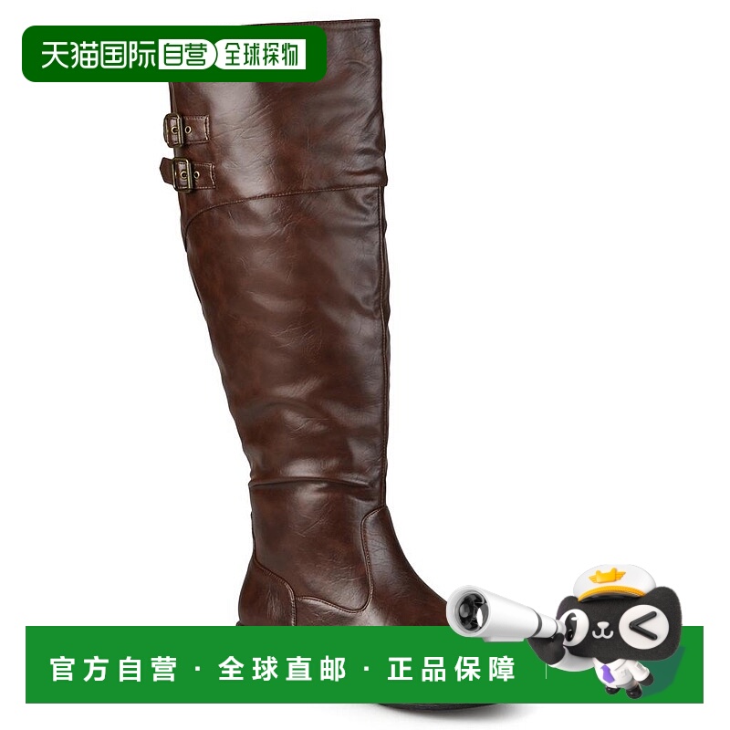 1h可退 【美国直邮】Journee Collection 女士宽小腿 Tori 靴子