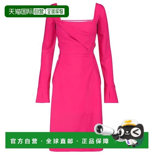 1h可退 香港直邮潮奢 Jacquemus 女士 La Cerro 长袍弹力羊毛迷你