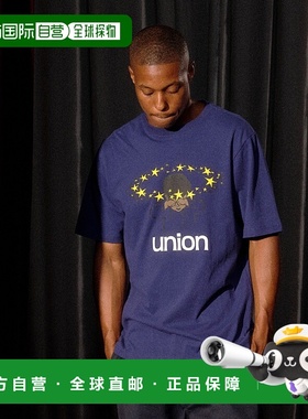 1h可退 日本直邮UNION（UNION TOKYO）男女同款 DAZED TEE 图案印