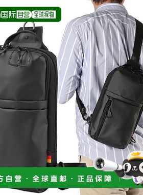 日本直邮 BERMAS  BAUER GEHEN 斜挎包休闲简约黑色 BERMAS 60622