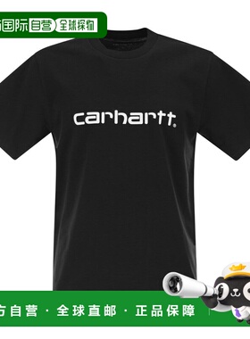 1h可退 香港直邮Carhartt 卡哈特 女士 S/S SCRIPT 棉质T恤 I0357