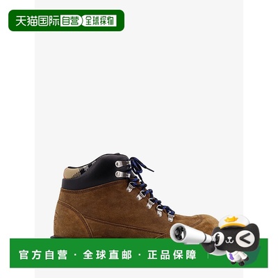 1h可退 香港直邮潮奢 Burberry 巴宝莉 男士 Moor 繫帶高筒靴 811