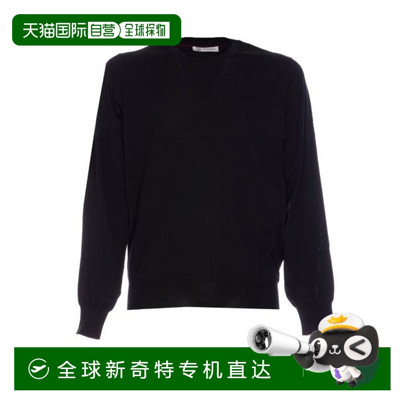 韩国直邮BRUNELLO CUCINELLI25SS毛衣男M2900100CH101Black