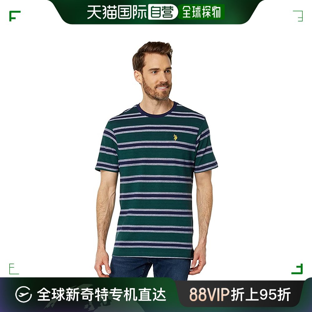 香港直邮潮奢 U.S. Polo Assn.美国马球协会男士 Yarn-Dye Bird