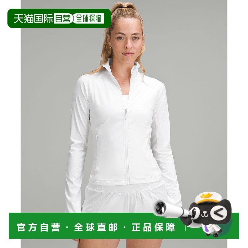 韩国直邮lululemon 轻型跑步夹克 - WHT外套