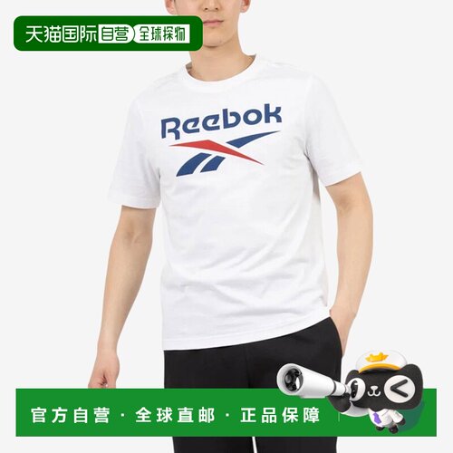 日本直邮Reebok 102557 Identity 大 Logo T 恤 / IDENTITY 大 Lo