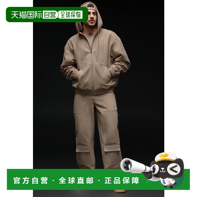 美国直邮Alo Yoga 棉质帆布工装裤 - 砾石色