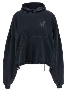 BALENCIAGA 女士卫衣 783397TSVD41041 CO 灰色 Hoodie