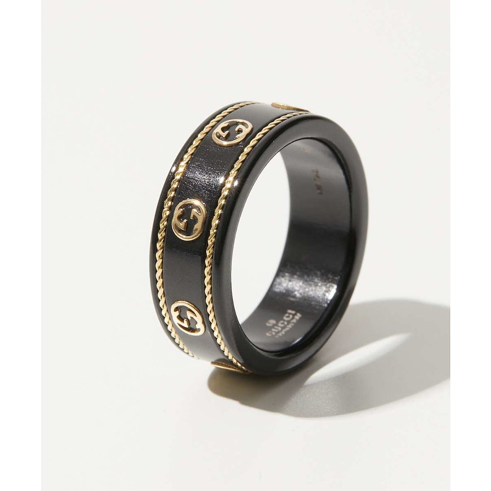 グッチ GUCCI 606826 I0H11 リング ICON RING IN YELLOW GOLD AN 饰品/流行首饰/时尚饰品新 戒指/指环 原图主图