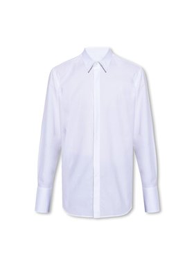 SALVATORE FERRAGAMO 男士衬衫 142347D763492OPTICWHITE