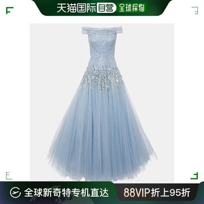 香港直邮潮奢 Jenny Packham 女士 Sirena 精饰薄纱礼服 000390