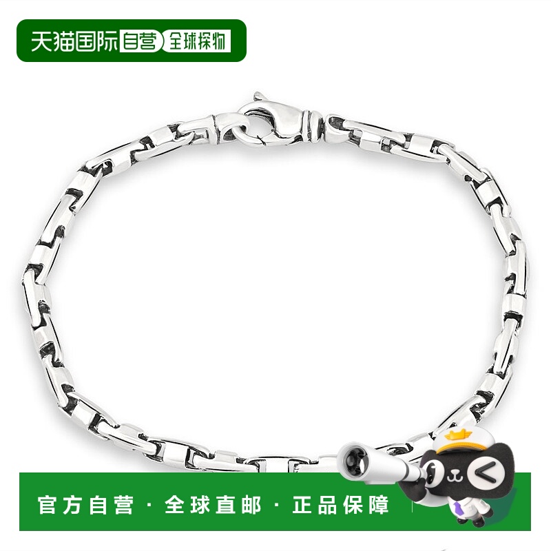 自营 pompeii3男士 14k 金（16 克）或铂金（30 克）4 毫米链式手