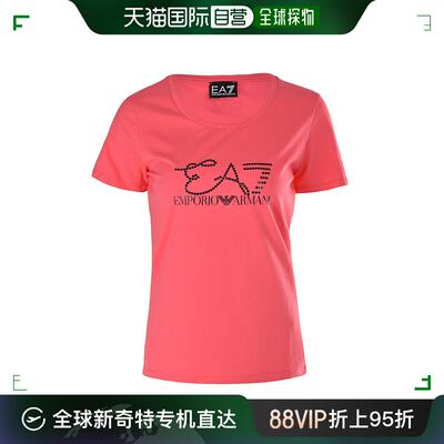 香港直邮Emporio Armani 安普里奥 阿玛尼 EA7女士短袖 3GTT06-J2