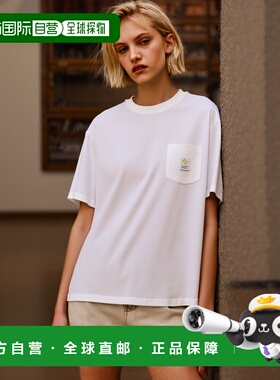 日本直邮SHIPS MEN 城市环境产品：方形logo口袋T恤时尚