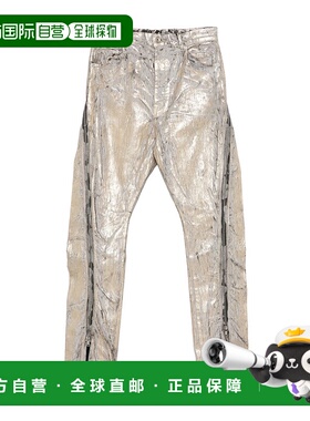 香港直邮Rick Owens 腰带环牛仔裤 RR01E5343SGMC