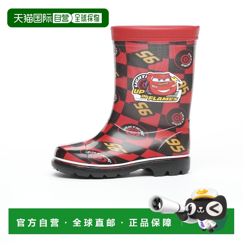 日潮跑腿moonstar月星 Romp C62 汽车 儿童雨靴 Red 14.0cm 13110