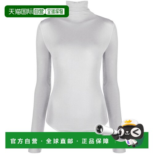 欧洲直邮wolford 女士 上装T恤新款内搭半高领打底衫