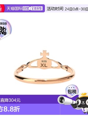 香港直邮VIVIENNE WESTWOOD 女士戒指 6404001101G002SMG002纯银