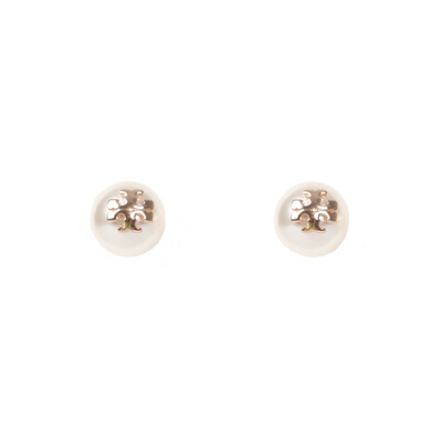 TORY BURCH 女士耳饰 11165514110 CO 白色 ORECCHINI