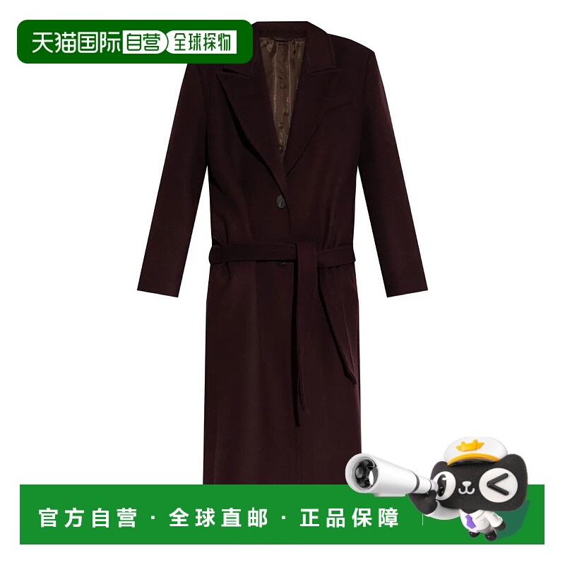 香港直邮The Attico 女士 Attico 繫帶長外套 251WCC00084WWV058A