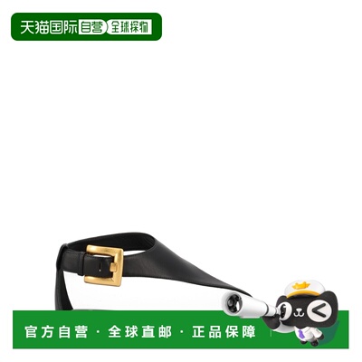 香港直邮BALMAIN 女士凉鞋 GN1UH206LNAP0PA SS2026 黑色 Anthem