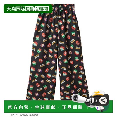 1h可退 日本直邮SOUTH PARK 男女同款 宽松休闲裤 原创图案 12530
