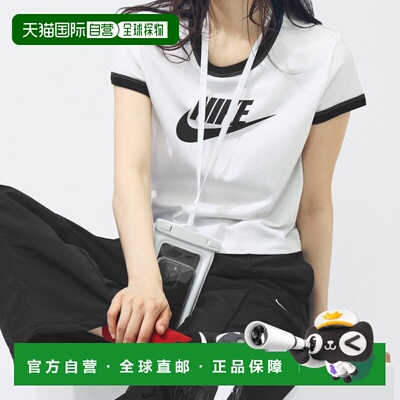 日本直邮Nike 女士半袖NSW Vintage Run S/S T恤 运动装 [IF4073]