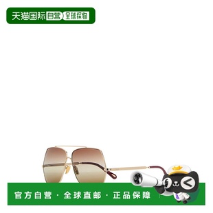 女士太阳镜 Chloe CH0278S00162 银色 Sung SS2025 香港直邮CHLOÉ